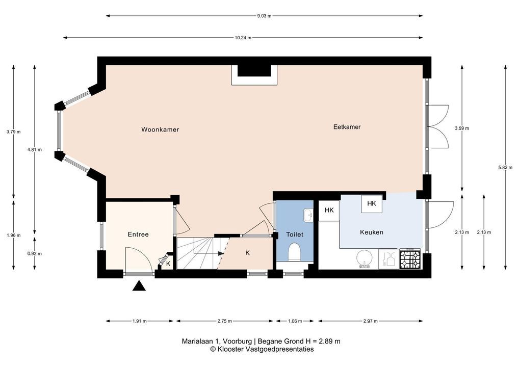 Marialaan 1, Voorburg floorplan-0