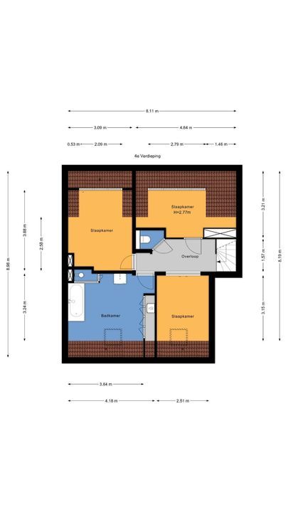 Broekslootkade 29, Voorburg floorplan-1