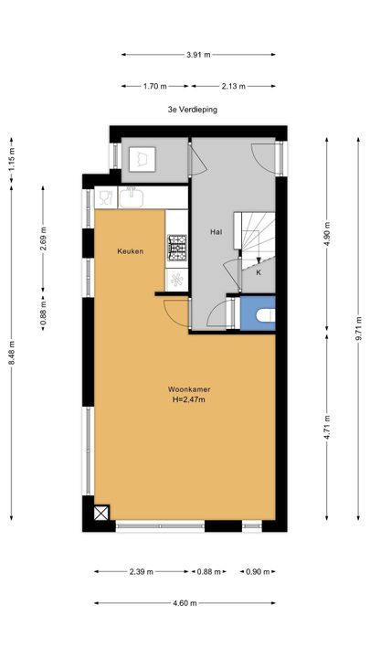 Louis Davidsstraat 118, Den Haag floorplan-0