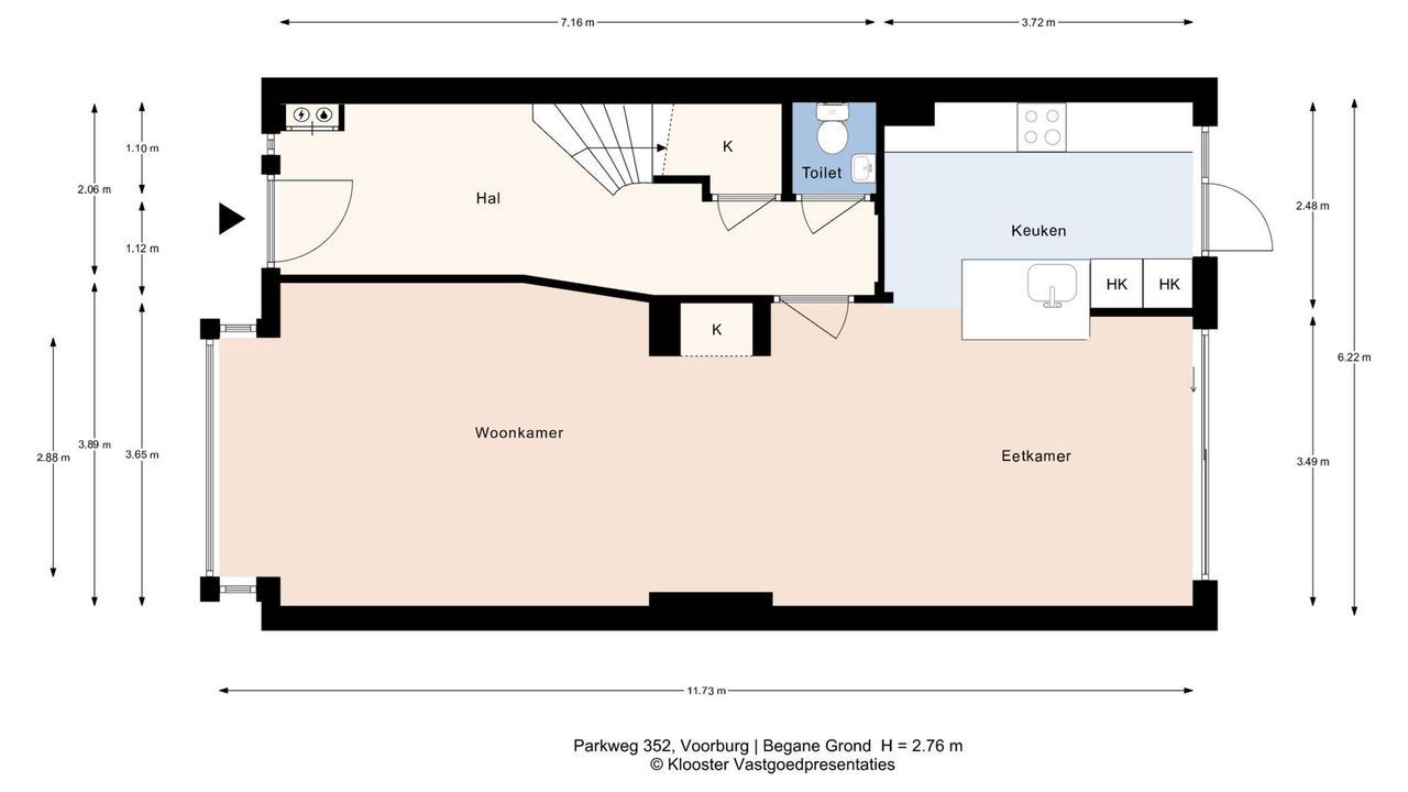 Parkweg 352, Voorburg floorplan-0