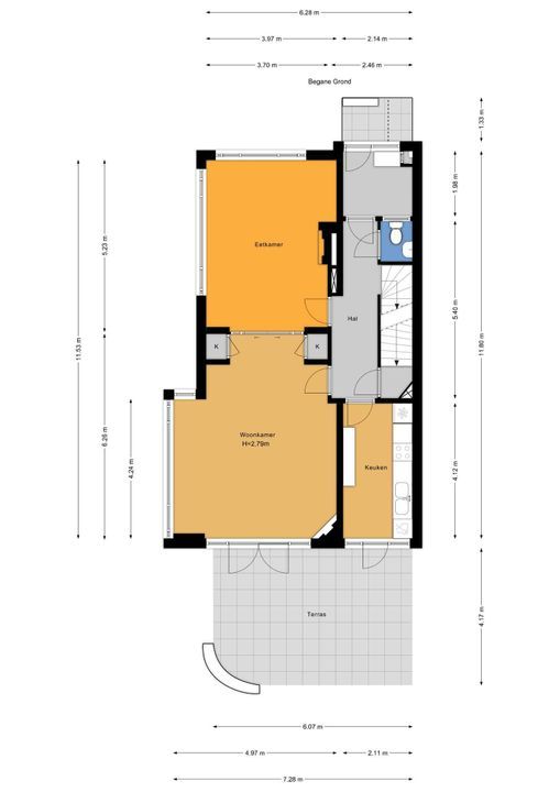 Parkweg 170, Voorburg floorplan-0