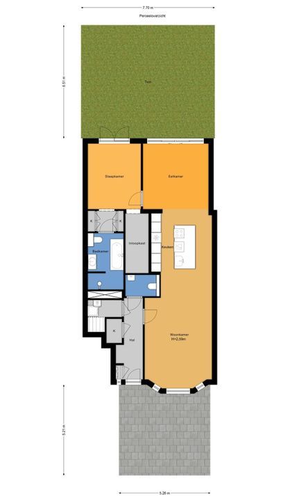 Noordenburglaan 32, Voorburg floorplan-1