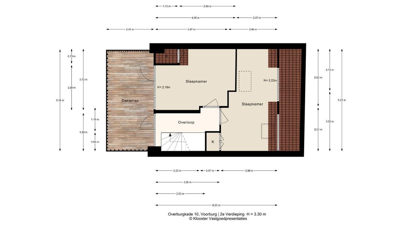 Overburgkade 10, Voorburg floorplan-2