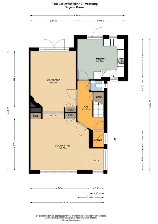 Park Leeuwensteijn 13, Voorburg floorplan-0