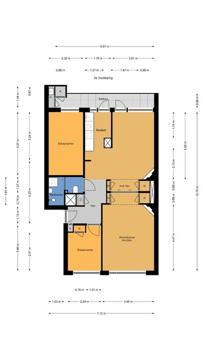 Nieuwersluisstraat 245, Den Haag floorplan-0