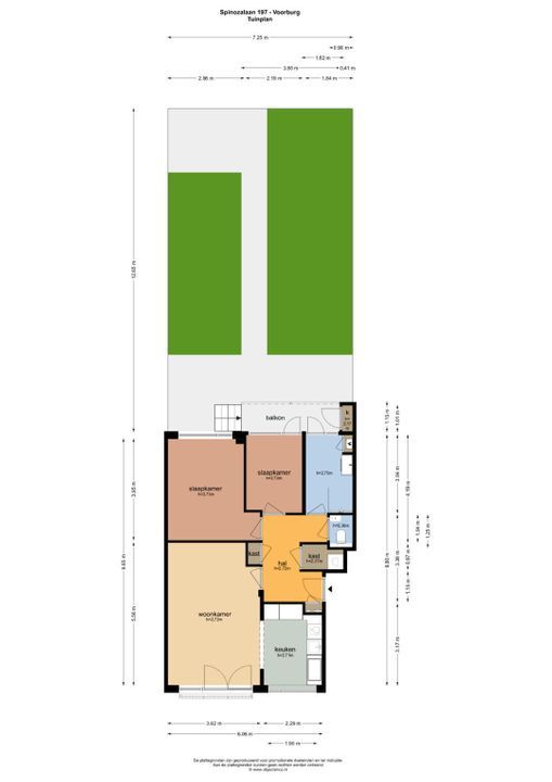 Spinozalaan 197, Voorburg floorplan-2