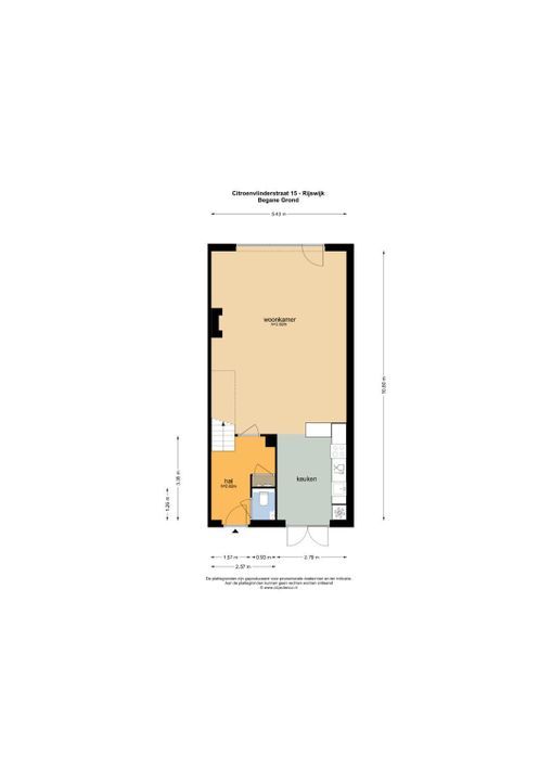 Citroenvlinderstraat 15, Rijswijk floorplan-0