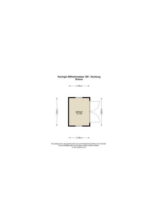 Koningin Wilhelminalaan 189, Voorburg floorplan-1