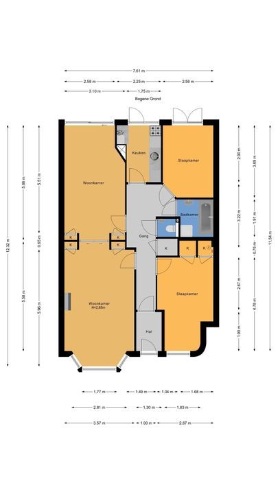 Mient 473, Den Haag floorplan-0