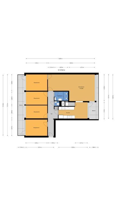 Klaverweide 220, Voorburg floorplan-0