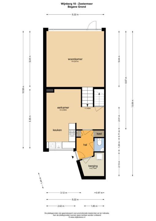 Wijnberg 10, Zoetermeer floorplan-0