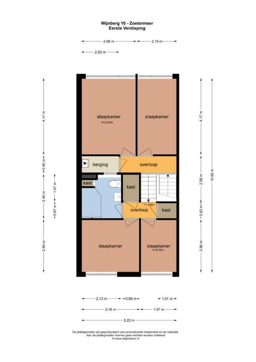 Wijnberg 10, Zoetermeer floorplan-1