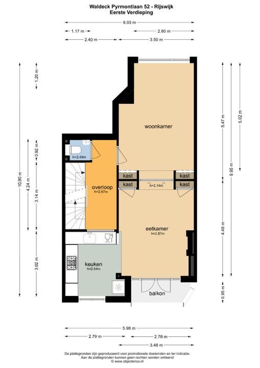 Waldeck Pyrmontlaan 52, Rijswijk floorplan-2