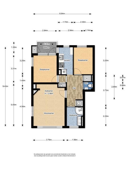 Bruijnings Ingenhoeslaan 29, Voorburg floorplan-0