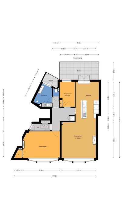 Rembrandtlaan 69, Voorburg floorplan-0