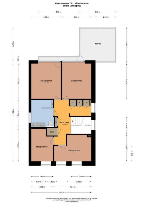 Maartensweer 28, Leidschendam floorplan-1