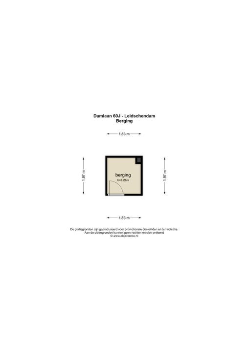 Damlaan 60 J, Leidschendam floorplan-1