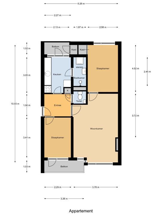 Sint Martinuslaan 77, Voorburg floorplan-0