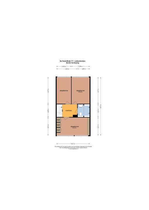 de Oude Bleijk 111, Leidschendam floorplan-1