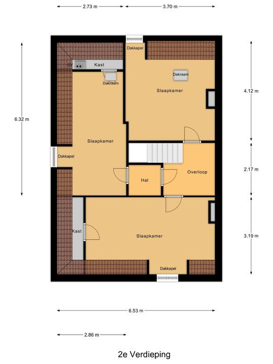 Laan van Oostenburg 33, Voorburg floorplan-2