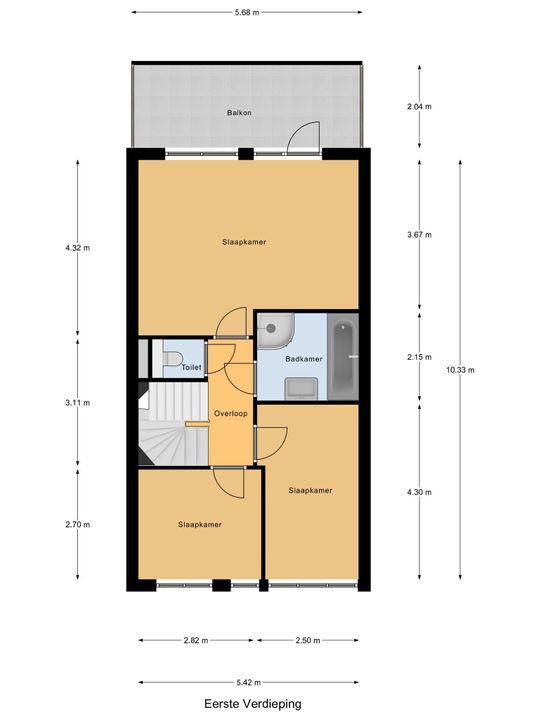 Hof van Leiden 35, Nootdorp floorplan-1