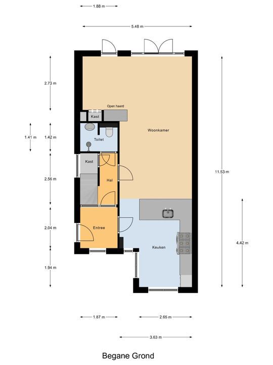 Hofwijckstraat 48, Voorburg floorplan-0