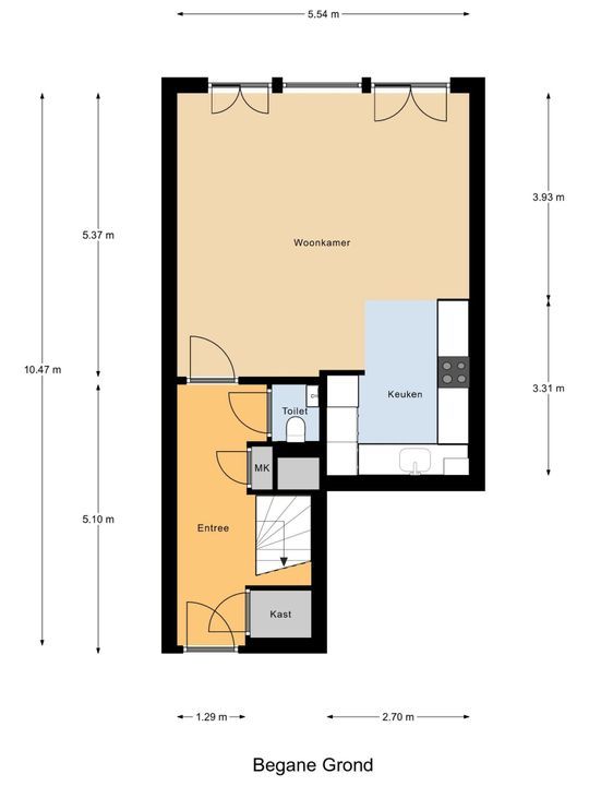 Prinses Beatrixlaan 446, Voorburg floorplan-0