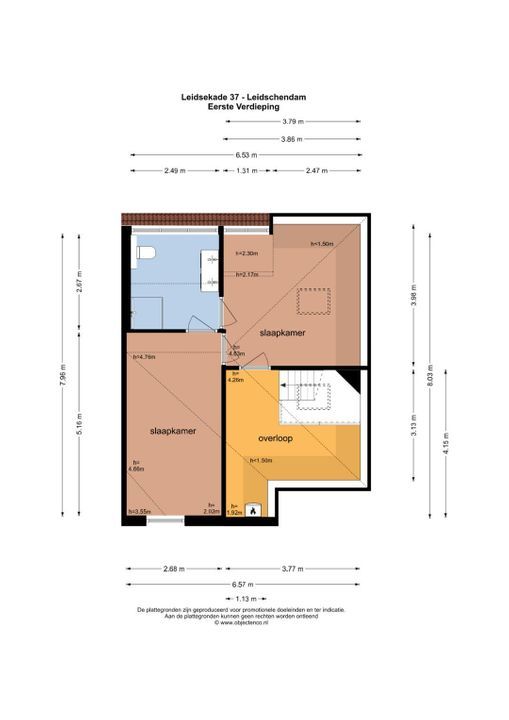 Leidsekade 37, Leidschendam floorplan-1