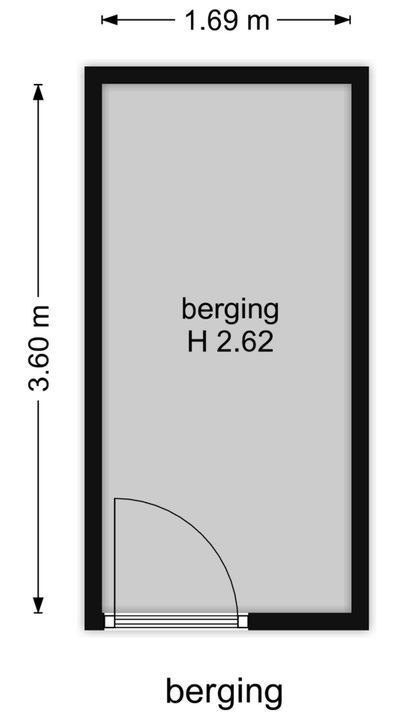 Verhulstplein 13 F, Den Haag floorplan-1