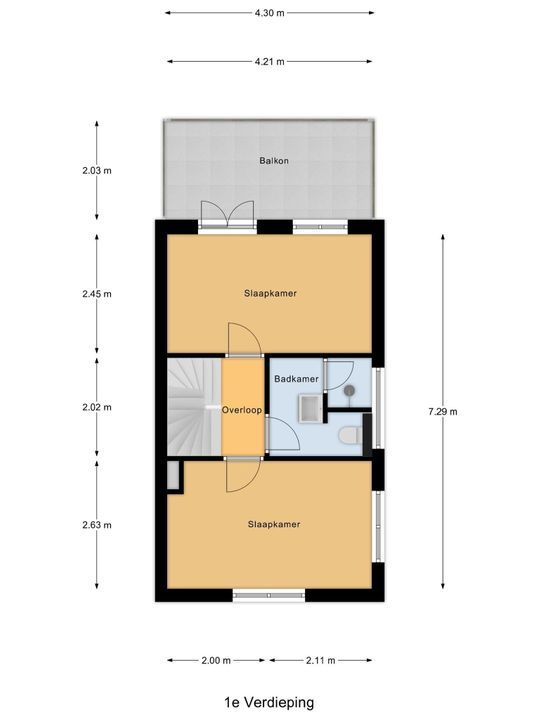 Tuinpad 3, Wassenaar floorplan-1