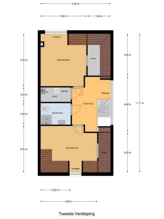 Watermolensingel 13, Leidschendam floorplan-2