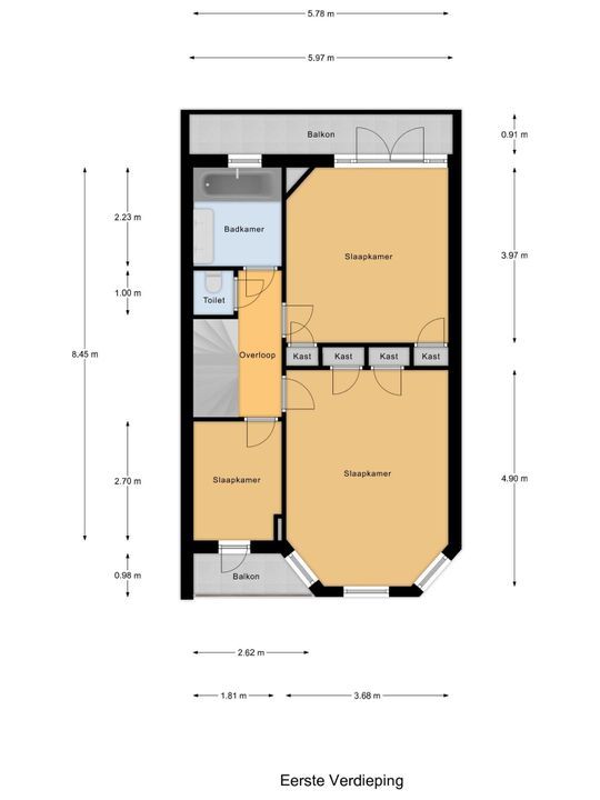 Eemwijkplein 9, Voorburg floorplan-1