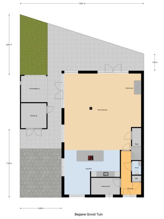 Westeinde 132 C, Voorburg floorplan-4