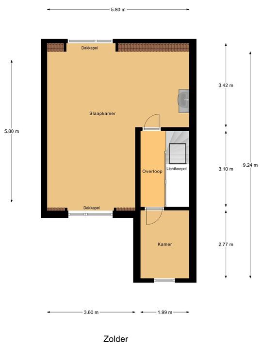 Hoekweg 13, Voorburg floorplan-2