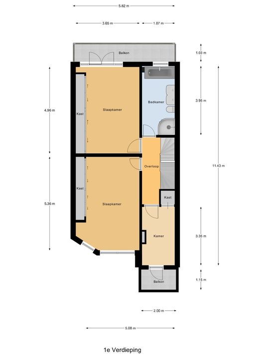 Eemwijkplein 4, Voorburg floorplan-1