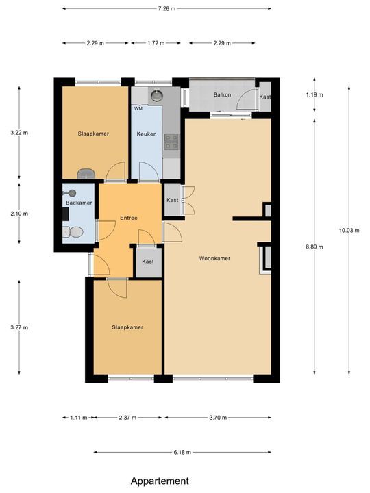 Bruijnings Ingenhoeslaan 254, Voorburg floorplan-0