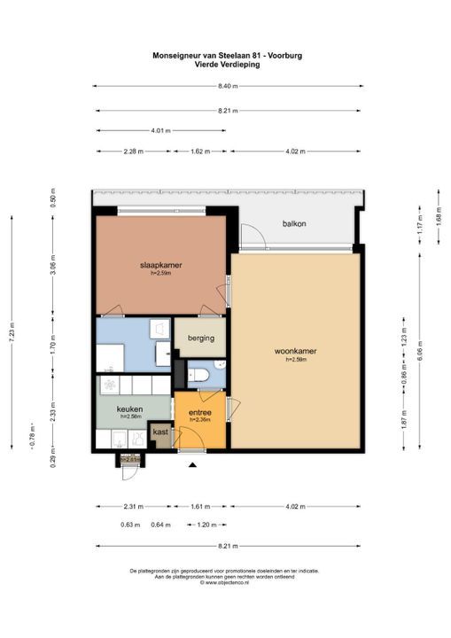 Monseigneur van Steelaan 81, Voorburg floorplan-0