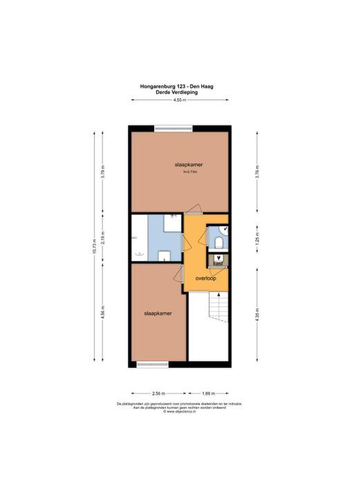 Hongarenburg 123, Den Haag floorplan-6