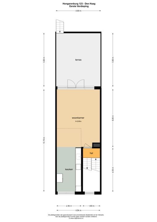 Hongarenburg 123, Den Haag floorplan-0