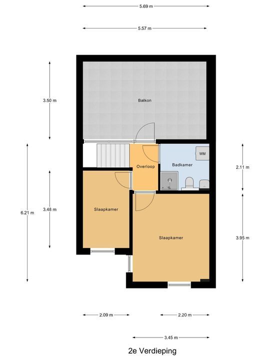 Sperwersingel 127, Den Haag floorplan-3