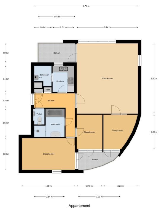 Raadhuisstraat 45, Voorburg floorplan-0
