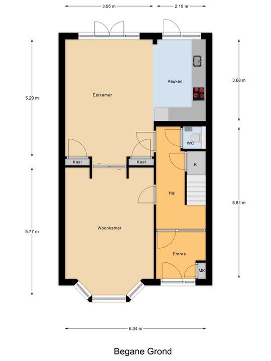 Prinses Mariannelaan 202, Voorburg floorplan-0