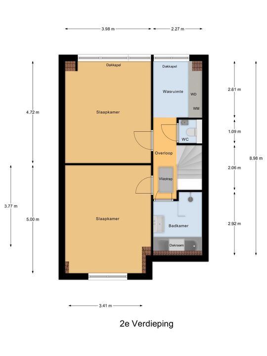 Prinses Mariannelaan 202, Voorburg floorplan-2