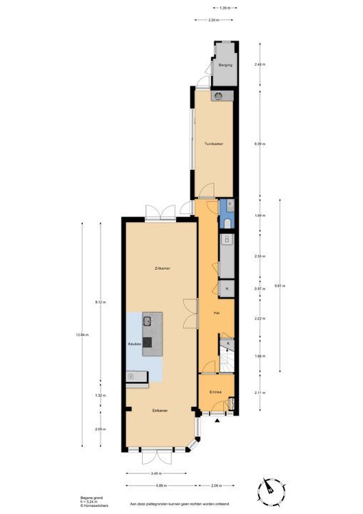 Zwartelaan 21, Voorburg floorplan-0