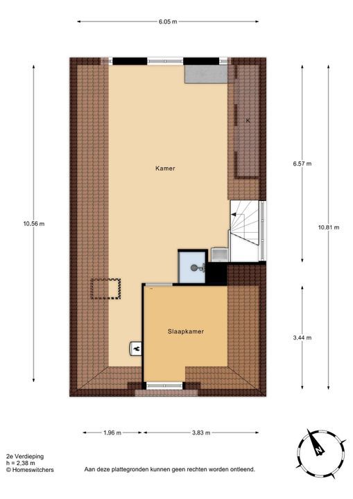 Zwartelaan 21, Voorburg floorplan-2