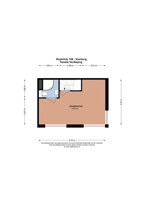 Rozentuin 108, Voorburg floorplan-2