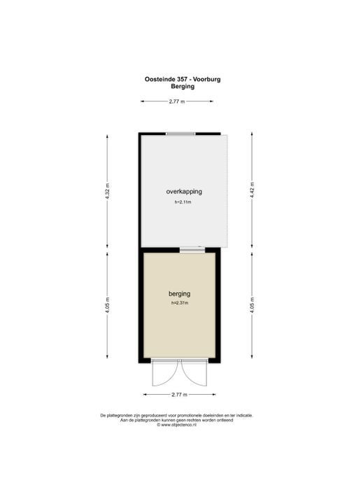 Oosteinde 357, Voorburg floorplan-1