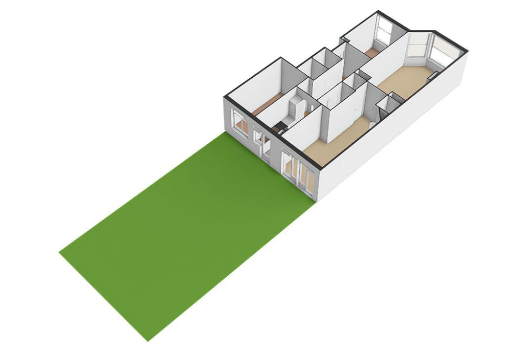 Van den Boschstraat 281, Den Haag floorplan-2
