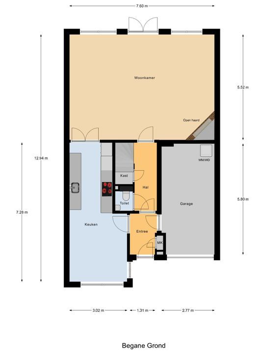 Cornelis Voorhoevelaan 40, Voorburg floorplan-0
