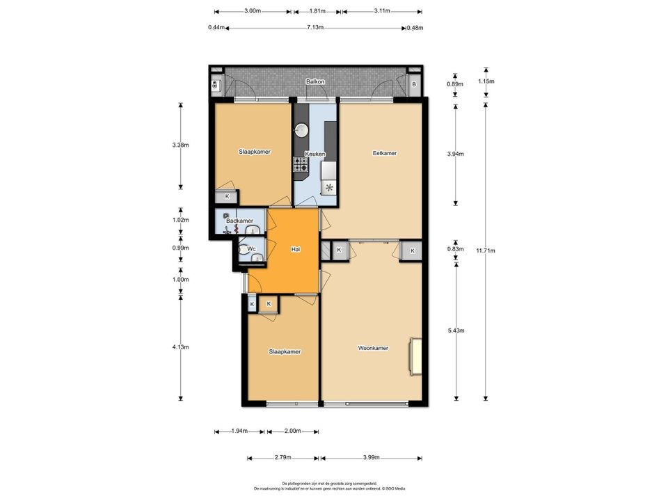 Theresiastraat 265, Den Haag floorplan-0